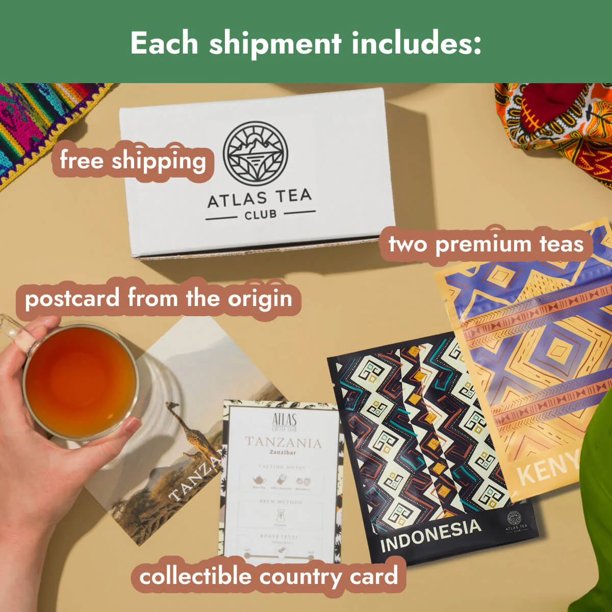 3 Month Gift - Tea World Tour - Image 4