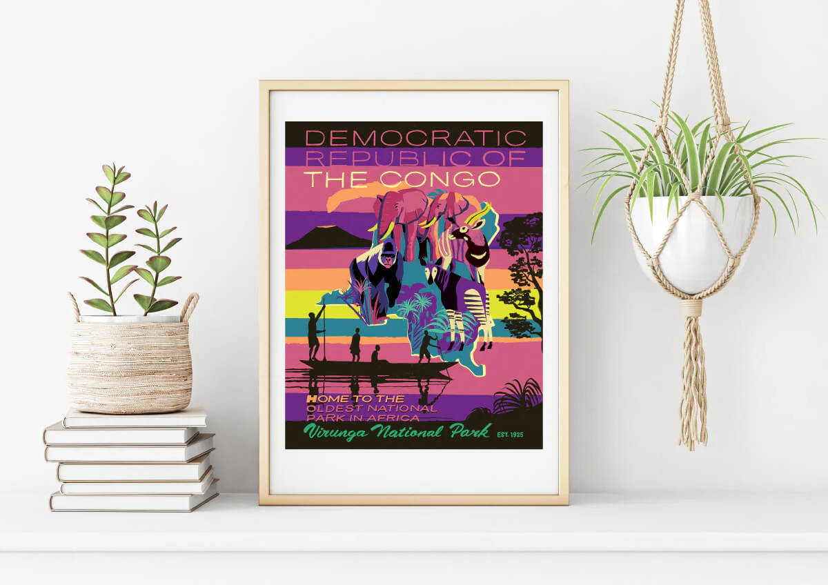 Travel Print - Congo - Image 2