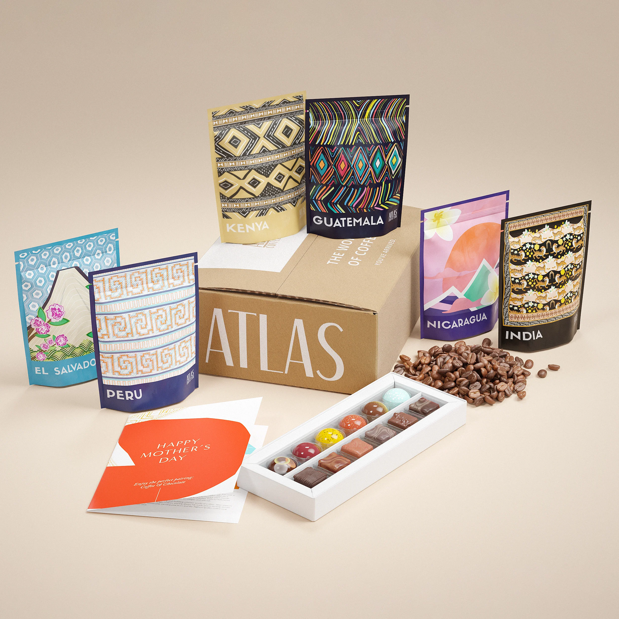 Mother's Day Coffee + Chocolate Gift Set
